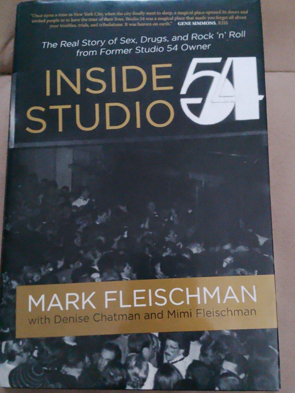Inside Studio 54 by Mark Fleischman